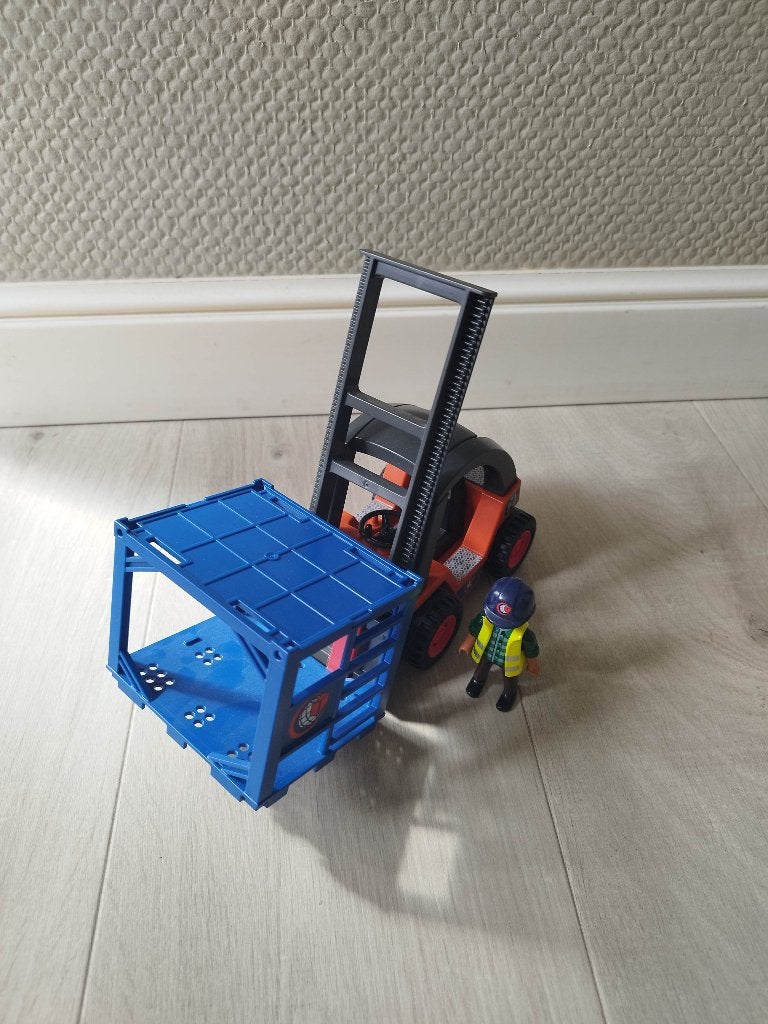 Playmobil Heftruck, Ophalen of Verzenden, Gebruikt, City life, Voertuig