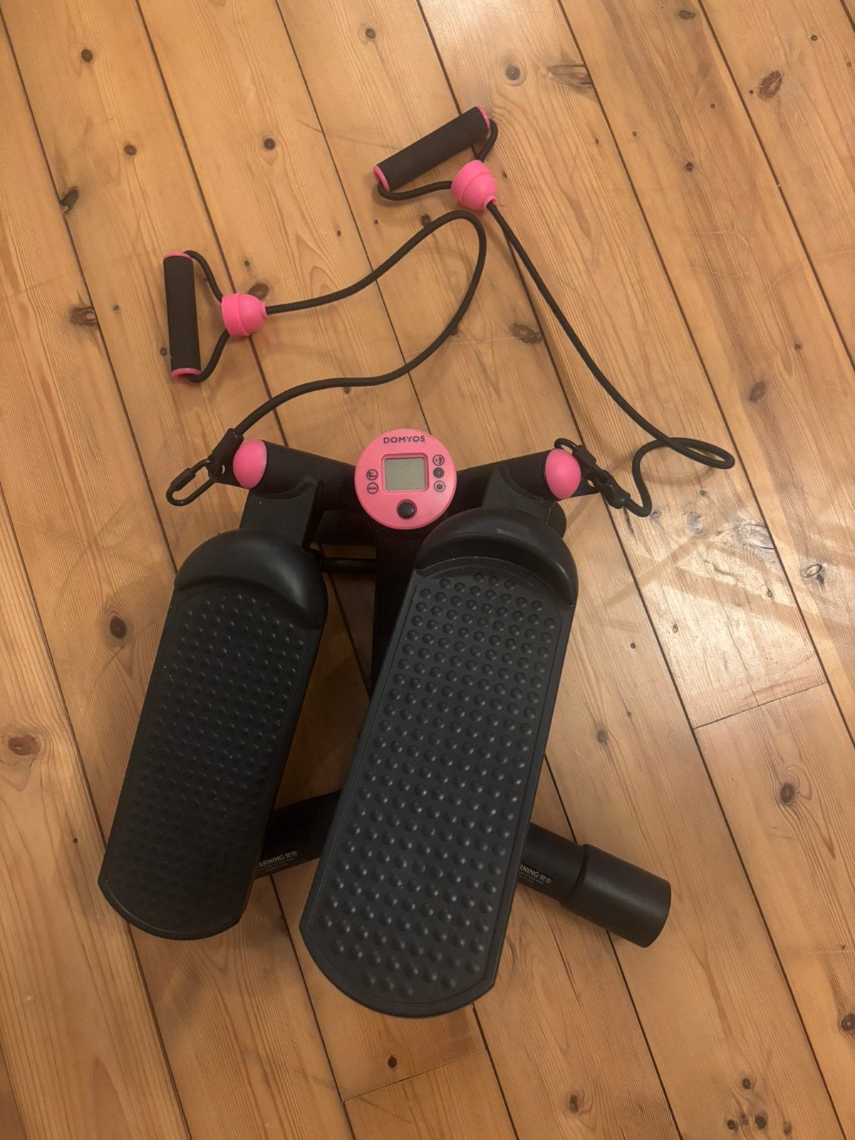 Domyos Stepper met Weerstandsbanden en Display, Enlèvement, Comme neuf, Bras