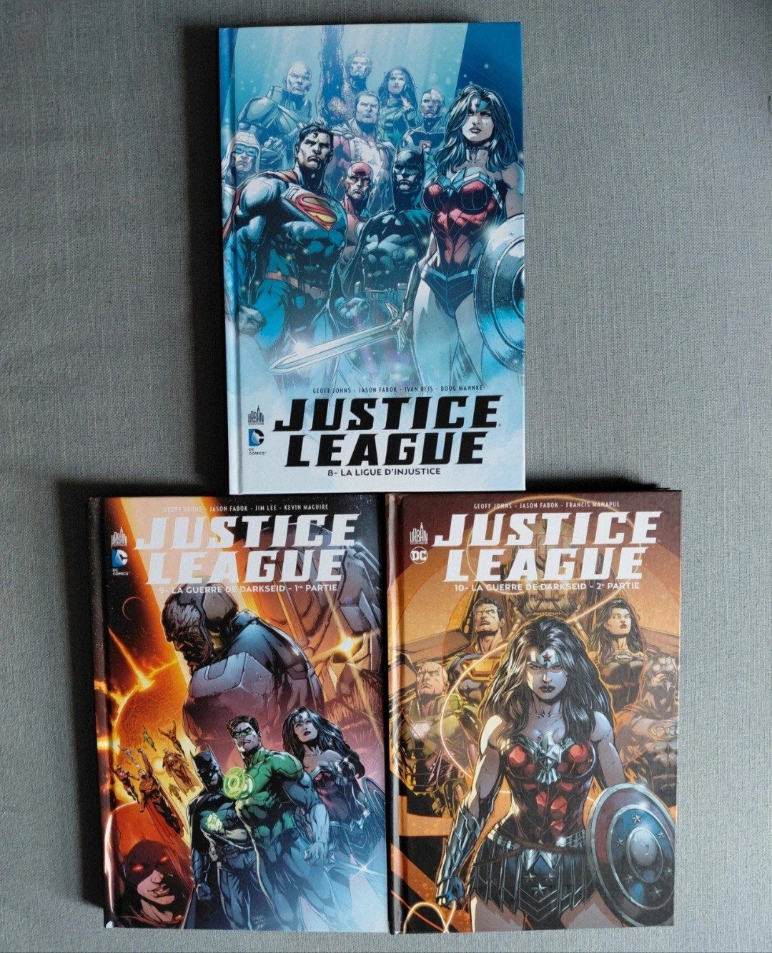 Lot Justice League Urban Comics tomes 8, 9 et 10, Livres, Plusieurs comics, Enlèvement ou Envoi, Utilisé