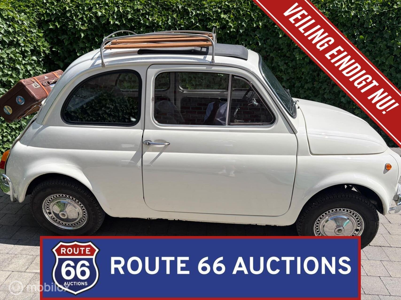 Fiat 500 | 1972 | Route 66 Auctions, Achat, Entreprise, Boîte manuelle, Autre carrosserie