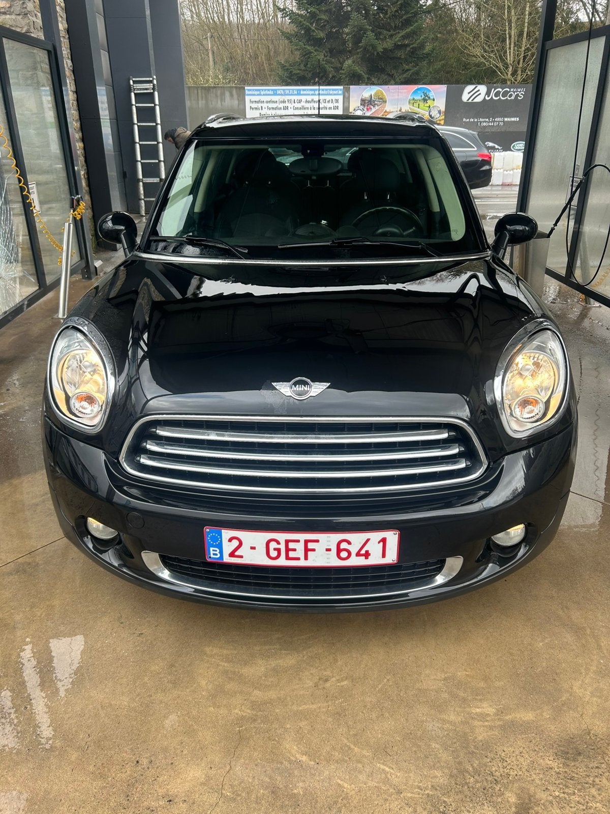 Mini country man 1.6tdi, Autos, Achat, Toit ouvrant, Noir, Noir