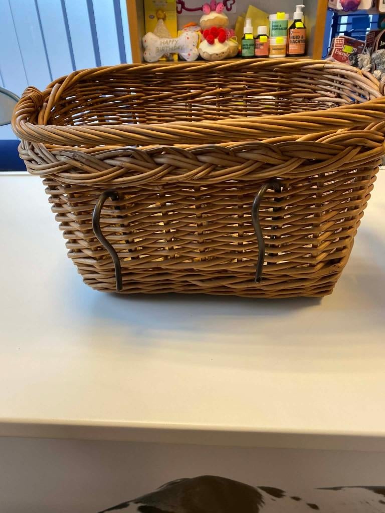 Fietsmand met mooi kussentje, Dieren en Toebehoren, Hondenmanden, Ophalen of Verzenden, Nieuw