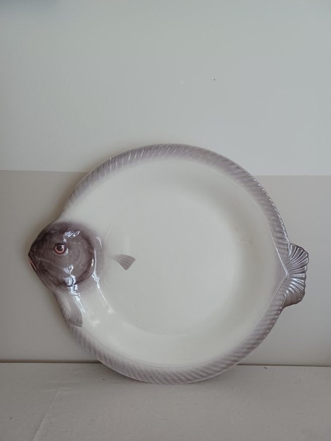 Vintage Waechtersbach vis schaal – 40 cm, Antiquités & Art, Antiquités | Céramique & Poterie, Enlèvement ou Envoi