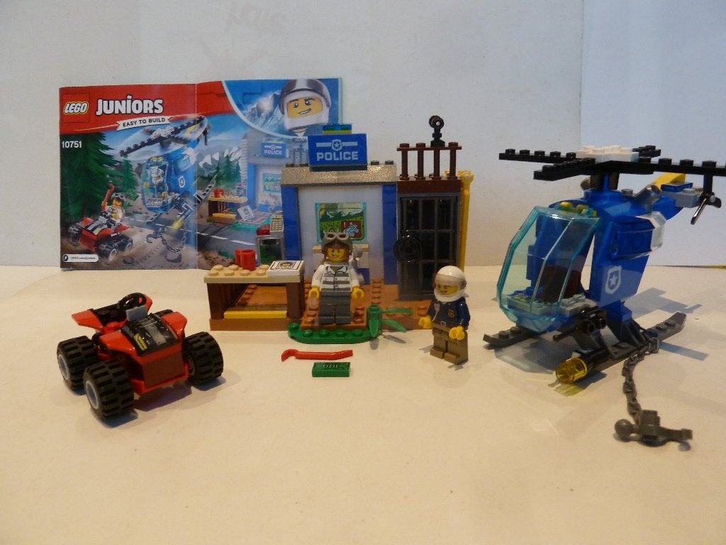 Lego Juniors City 10751 Mountain Police Chase, City, Enlèvement ou Envoi, Lego, Ensemble complet