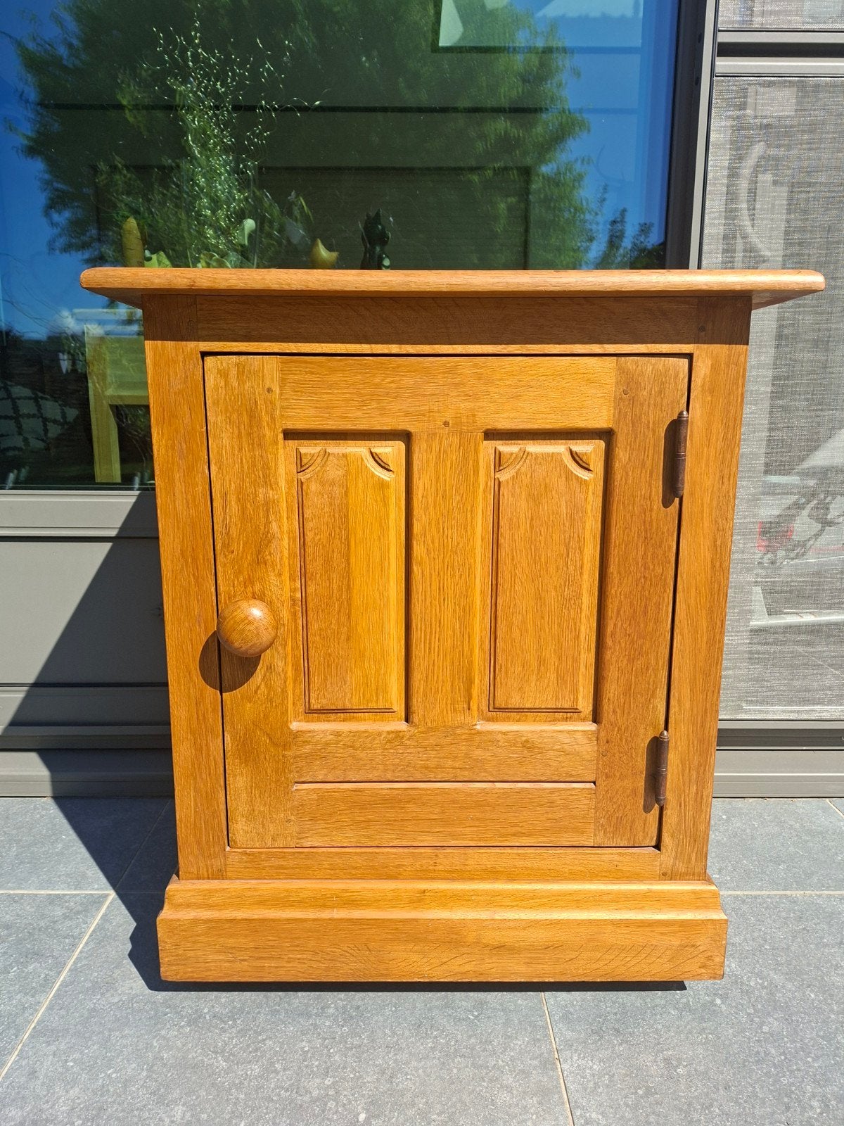 Petit comfiturier/meuble d'appoint en chêne massif, Enlèvement