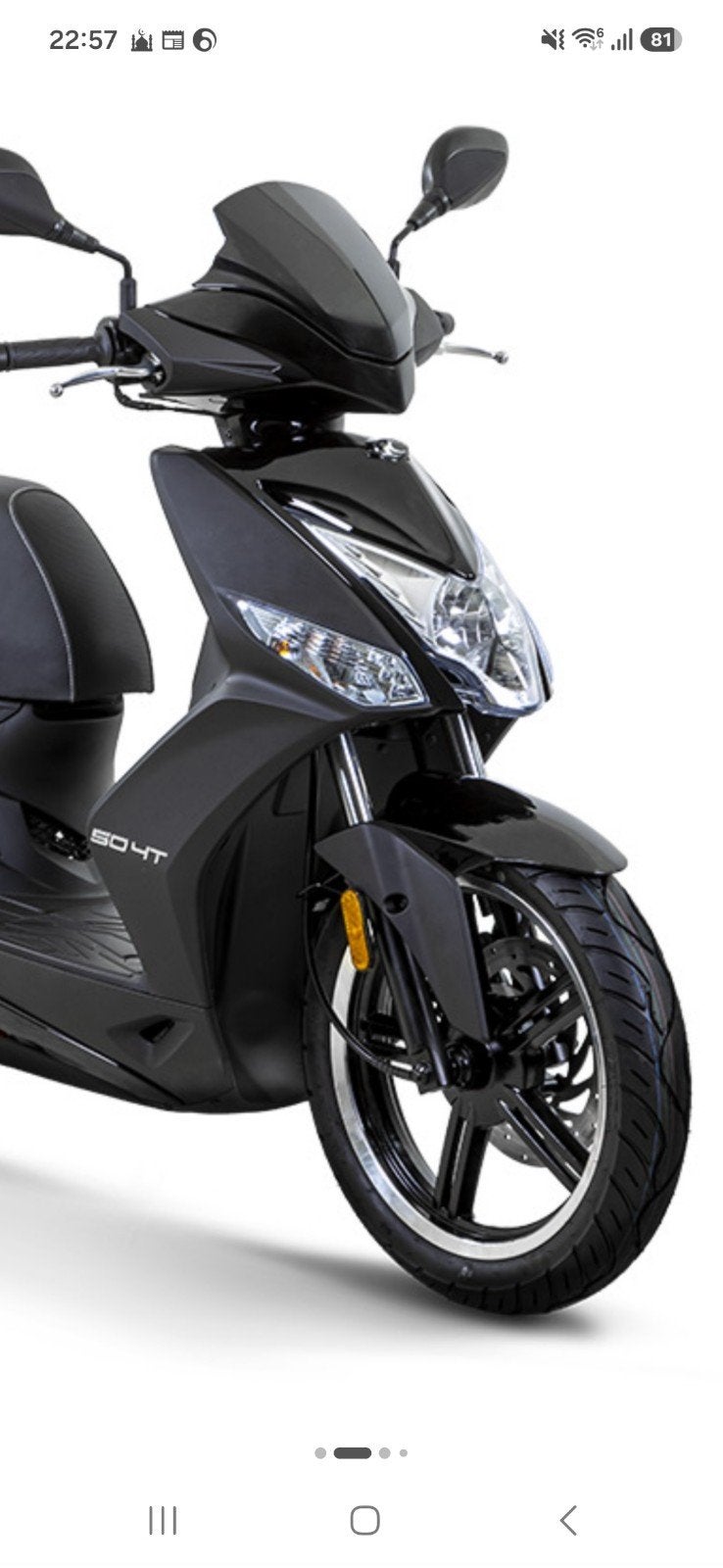 kymco agility 50, Comme neuf, Enlèvement, Classe A (25 km/h), Agility