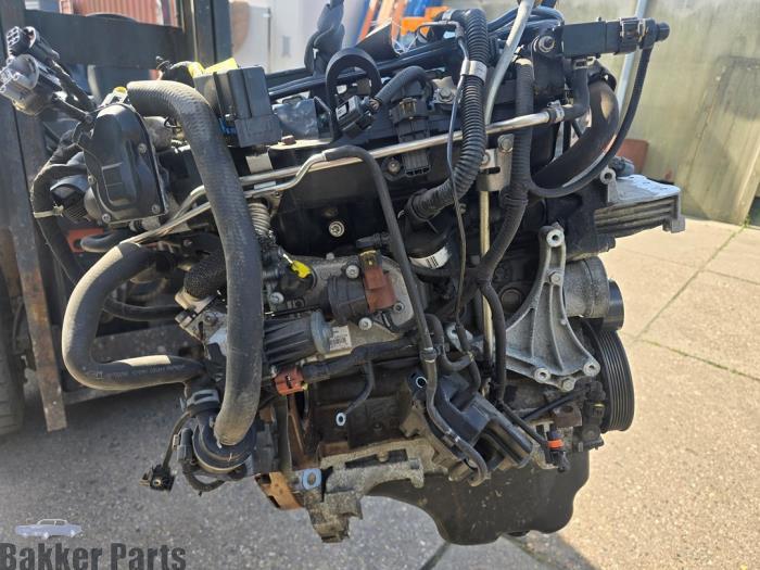 Motor van een Chevrolet Aveo, Auto-onderdelen, Motor en Toebehoren, Chevrolet, Gebruikt, 3 maanden garantie