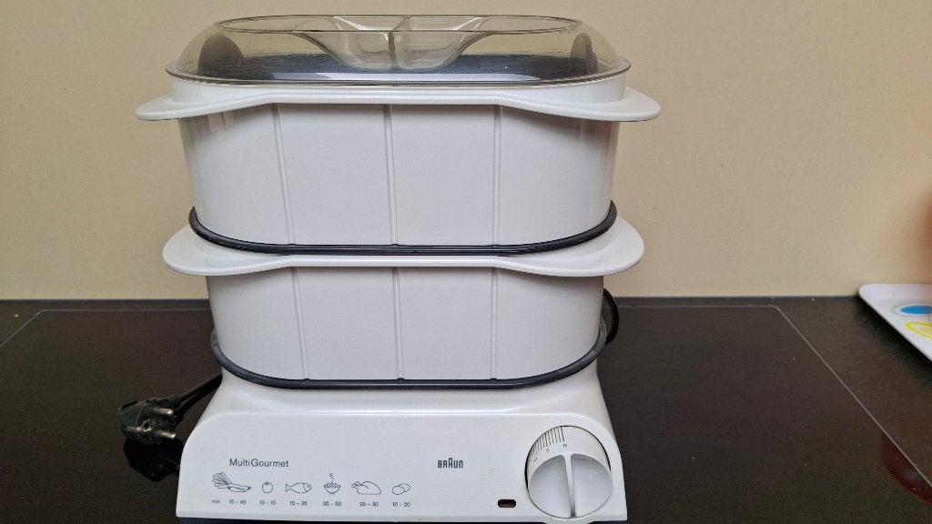Stoomkoker Braun, Ophalen, Gebruikt