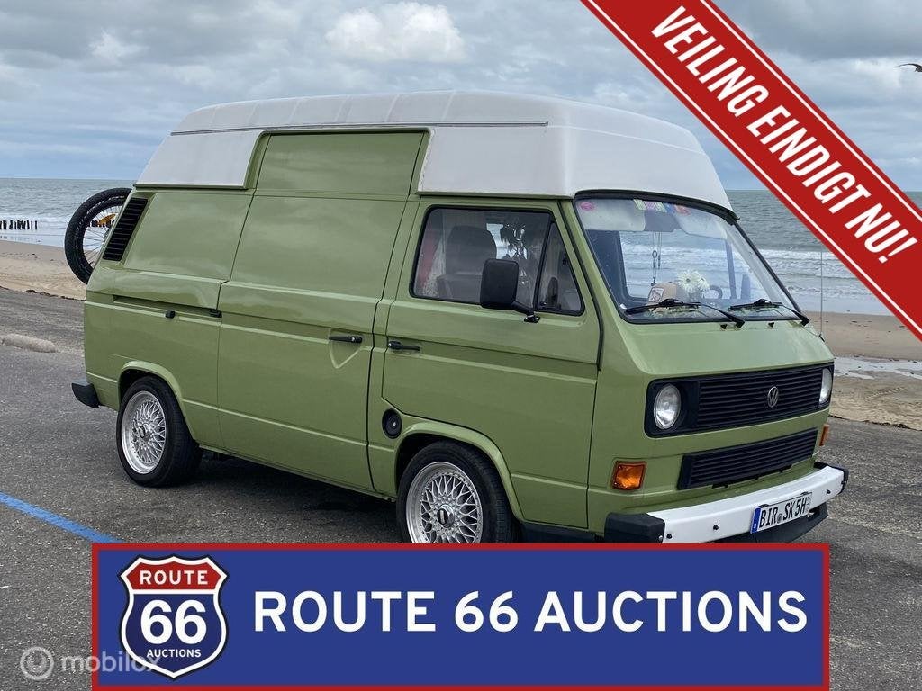 Volkswagen T3 | 1982 | Route 66 Auctions, Autos, Achat, Entreprise, Autre carrosserie, Essence