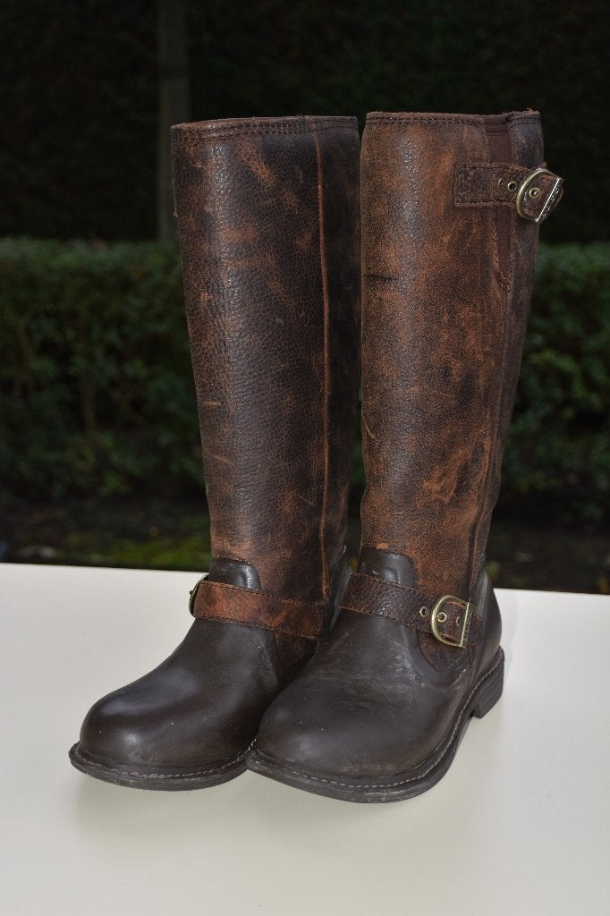 BOGS LAARZEN, Kleding | Dames, Schoenen, Ophalen, Hoge laarzen, Bruin, Zo goed als nieuw