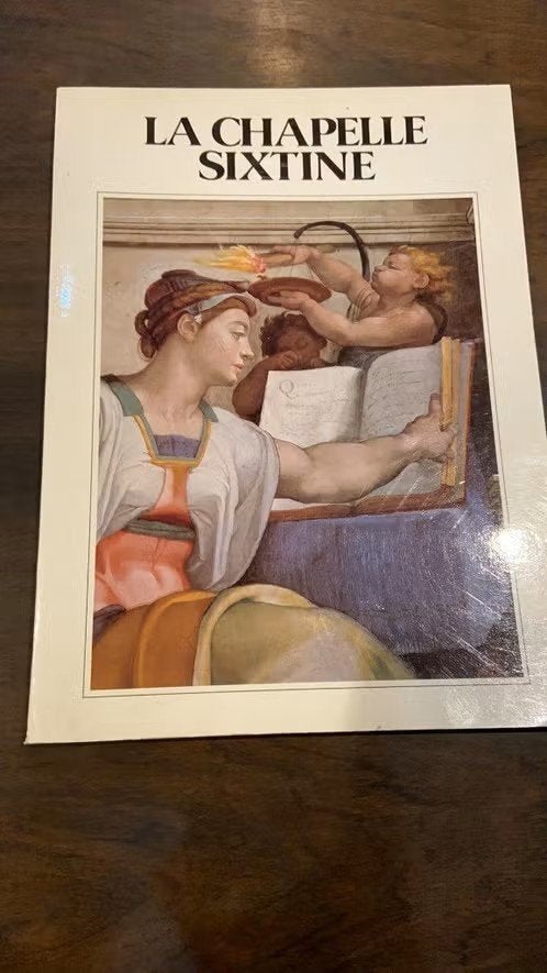 Livre "La chapelle Sixtine" format A4, Enlèvement ou Envoi