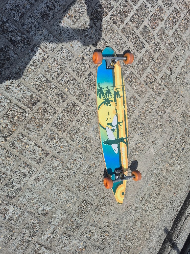 Longboard, Sport en Fitness, Skateboarden, Ophalen, Gebruikt, Skateboard, Longboard