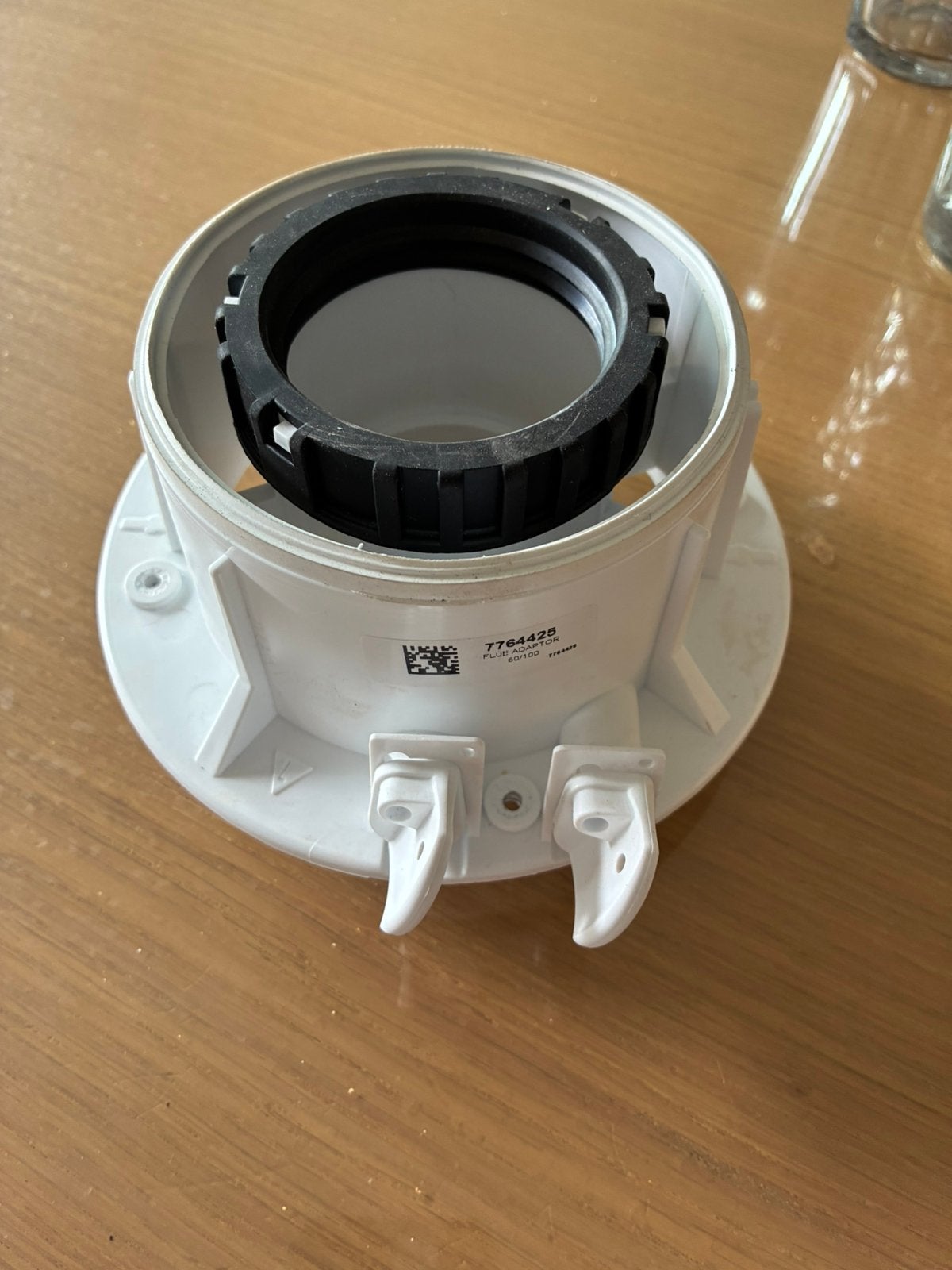 Condensatieketel rookgas adapter 100/60, Enlèvement ou Envoi, Neuf, Élément