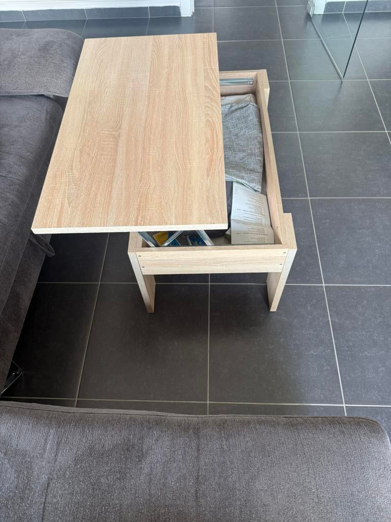 Salontafel, Huis en Inrichting, Tafelonderdelen, Ophalen, 50 tot 100 cm, Vierkant, 50 tot 100 cm