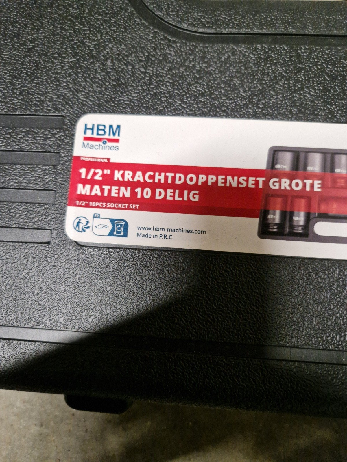 hbm krachtdoppenset nieuw in doos, Enlèvement