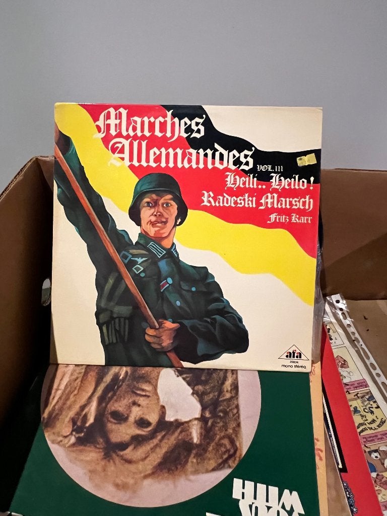MARCHES ALLEMANDES, Ophalen, Zo goed als nieuw, LP