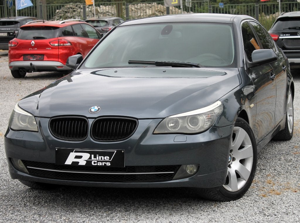 BMW 520 dA BOITE AUTO CLIMATISATION GPS CUIR BI-XENON, Autos, BMW, Cuir, Entreprise, Noir, 5 cylindres