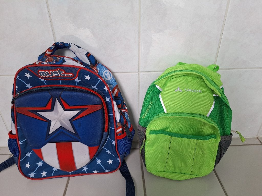 Schooltas/Rugzak voor kleuters, Ophalen of Verzenden, Zo goed als nieuw, Blauw, Rugtas