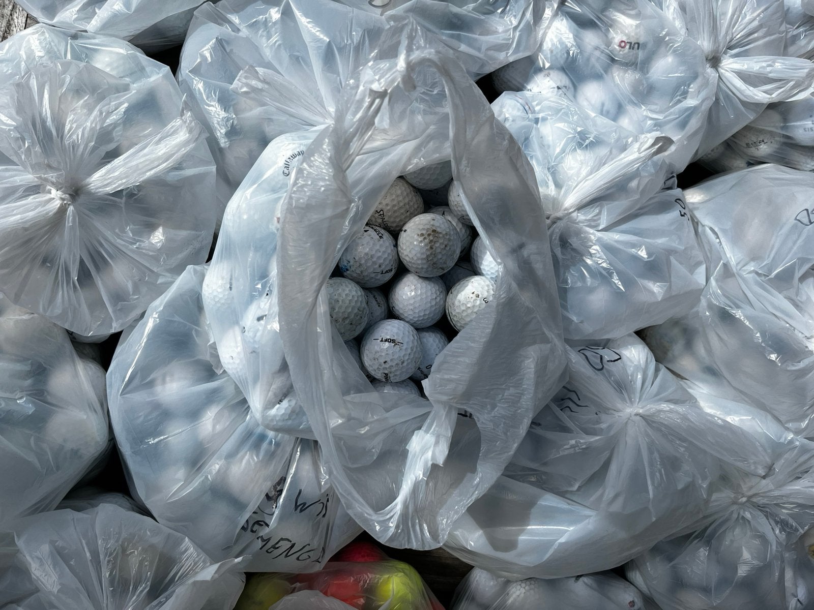 Lot van 750 golfballen, Ophalen, Gebruikt, Bal(len), Overige merken