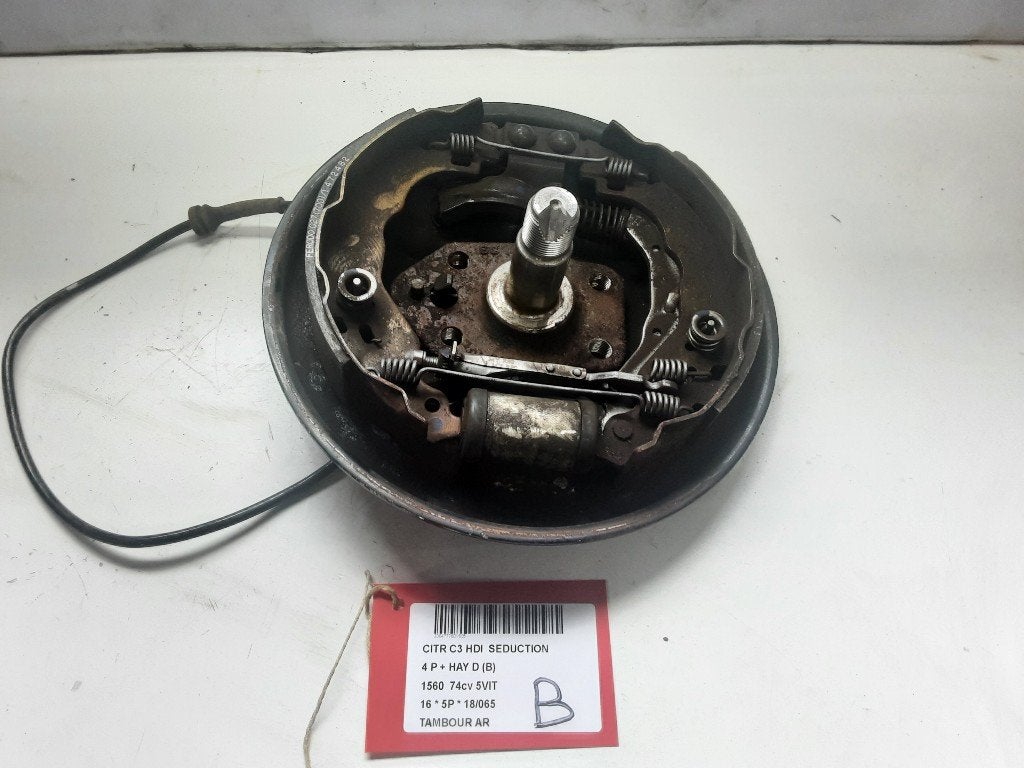 TAMBOUR DE FREIN ARRIÈRE Citroën C3 (SC) (01-2009/01-2017), Citroën, Mevr. I. Hauben, Utilisé, Rue de l'Espoir 34 34
4030  GRIVEGNÉE, BE