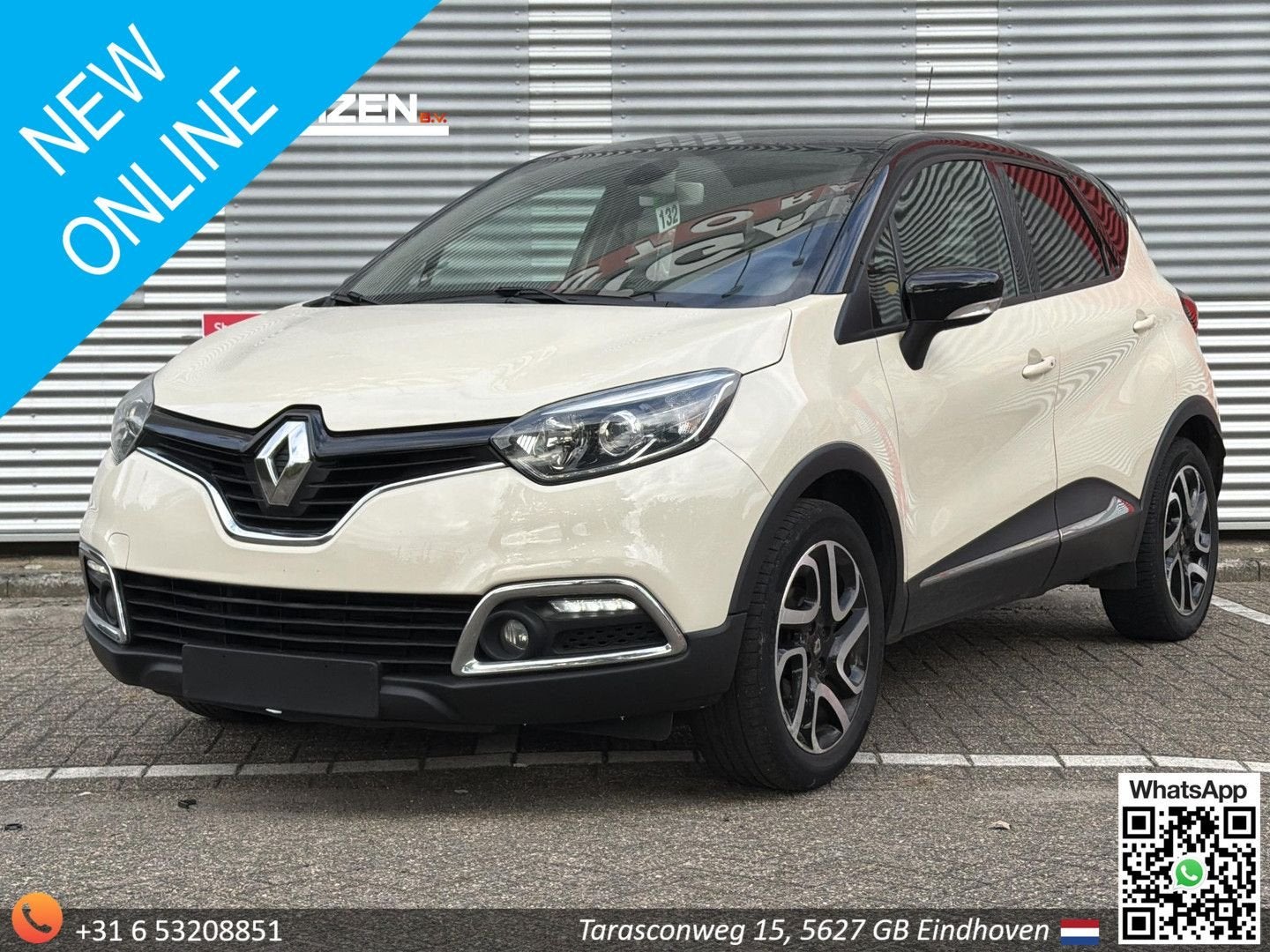 Renault Captur Energy TCe 120 White Edition | Cruise | Clima, Auto's, Zwart, Bedrijf, Handgeschakeld, Cruise Control