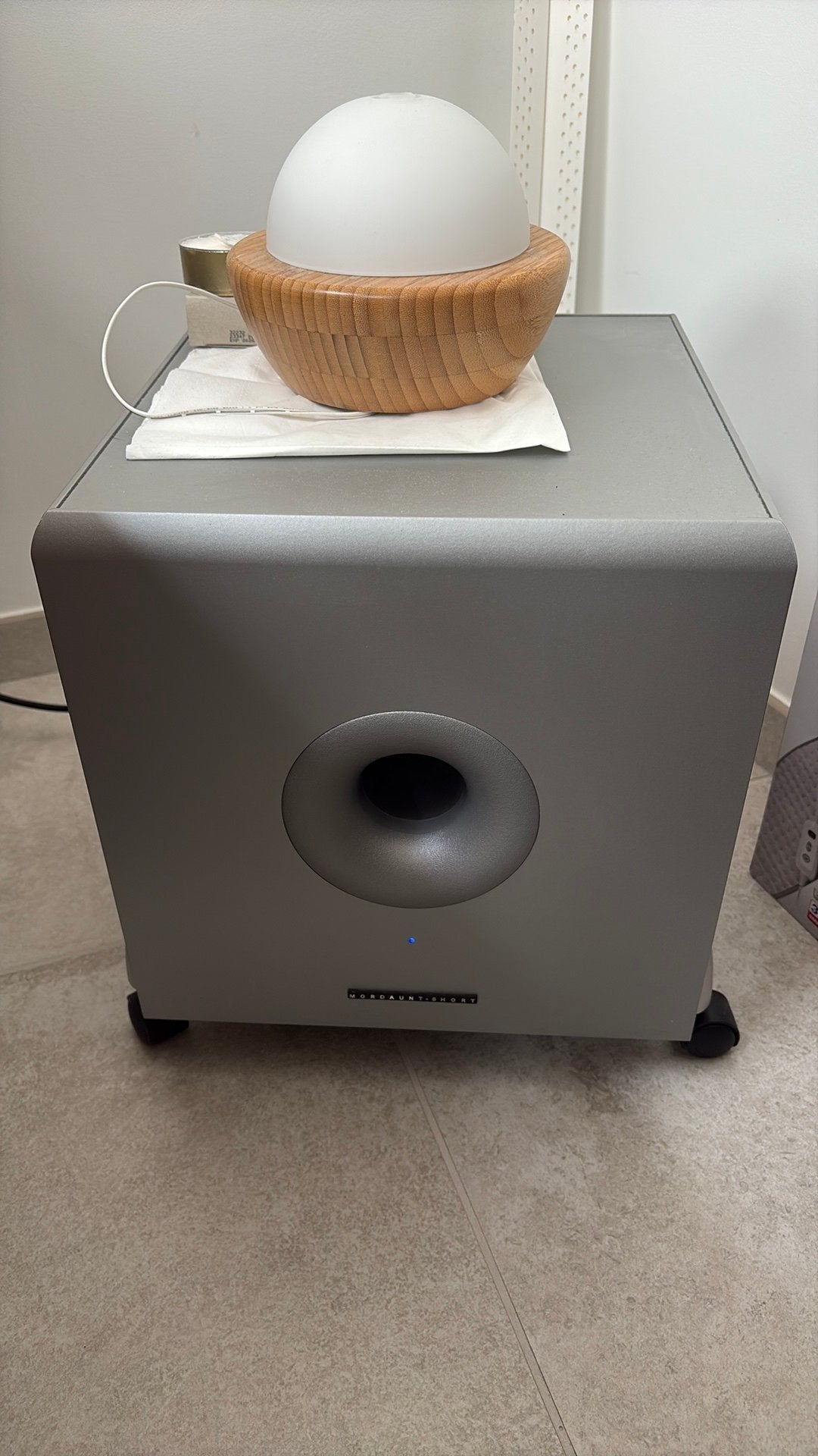 Sub woofer mordaunt short, Enlèvement, Utilisé