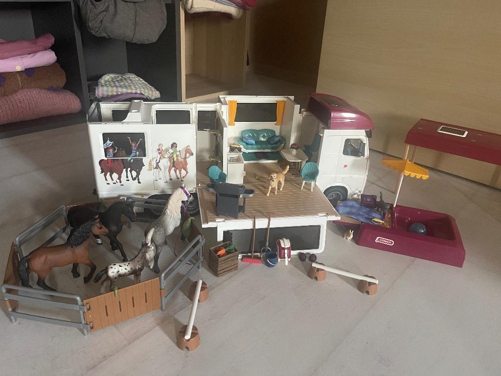 Set de jeu Schleich, Enlèvement, Comme neuf