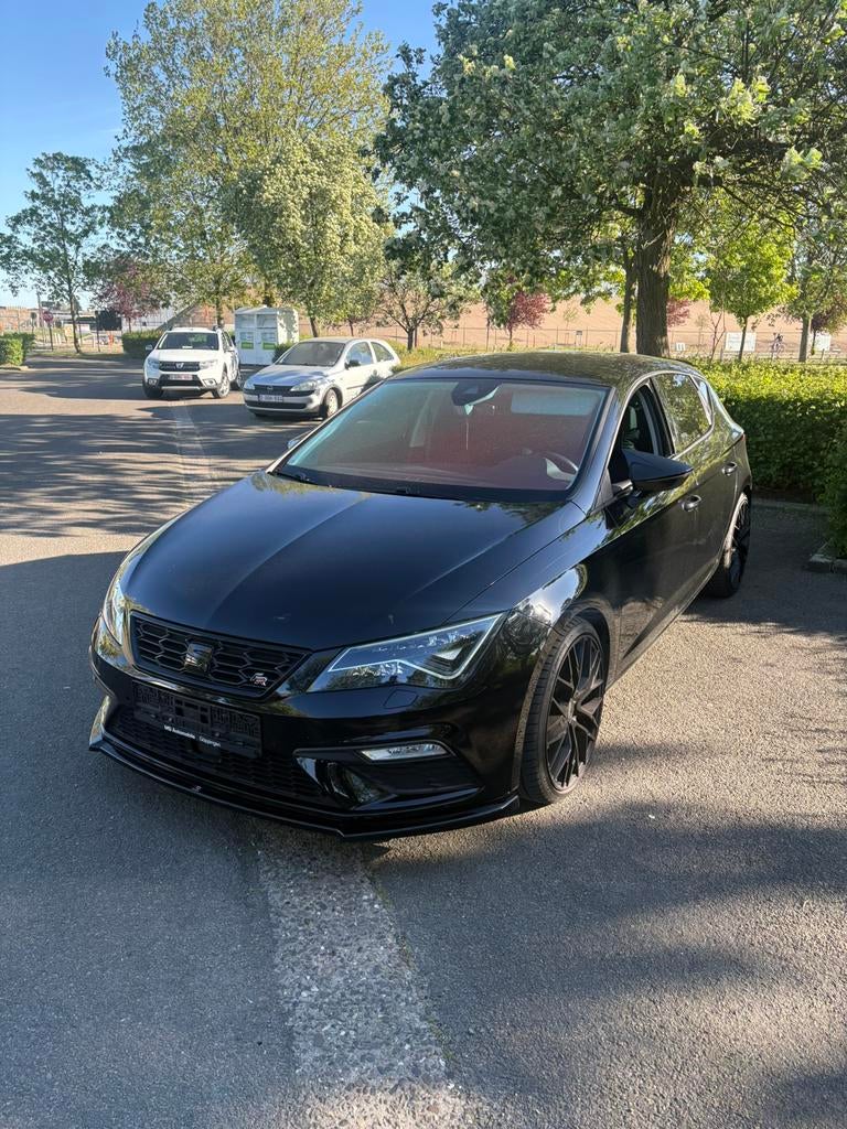 Seat leon FR, Auto's, Seat, Stof, 4 cilinders, Leon, Zwart