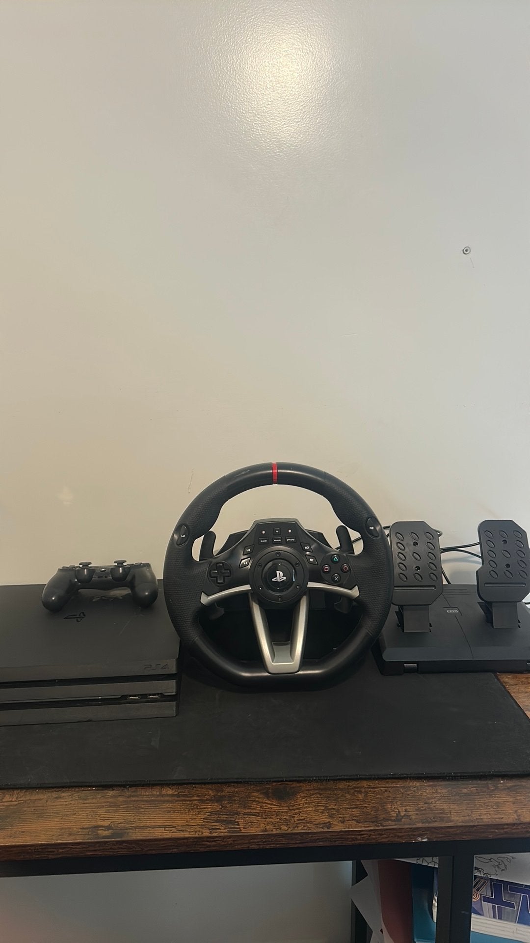 Ps4 pro stuur en pedalen, Ophalen, Zo goed als nieuw
