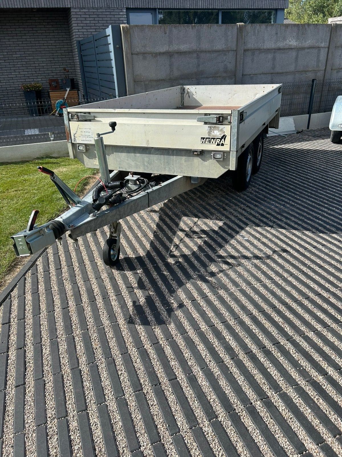 Henera auto Remote 2 t, Auto diversen, Aanhangers en Bagagewagens, Ophalen, Zo goed als nieuw