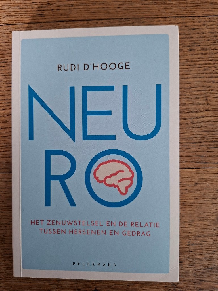 Neuro het zenuwstelsel en de relatie tussen hersenen en gedr, Boeken, Ophalen, Gelezen, Hoger Onderwijs, Rudi d'hooge