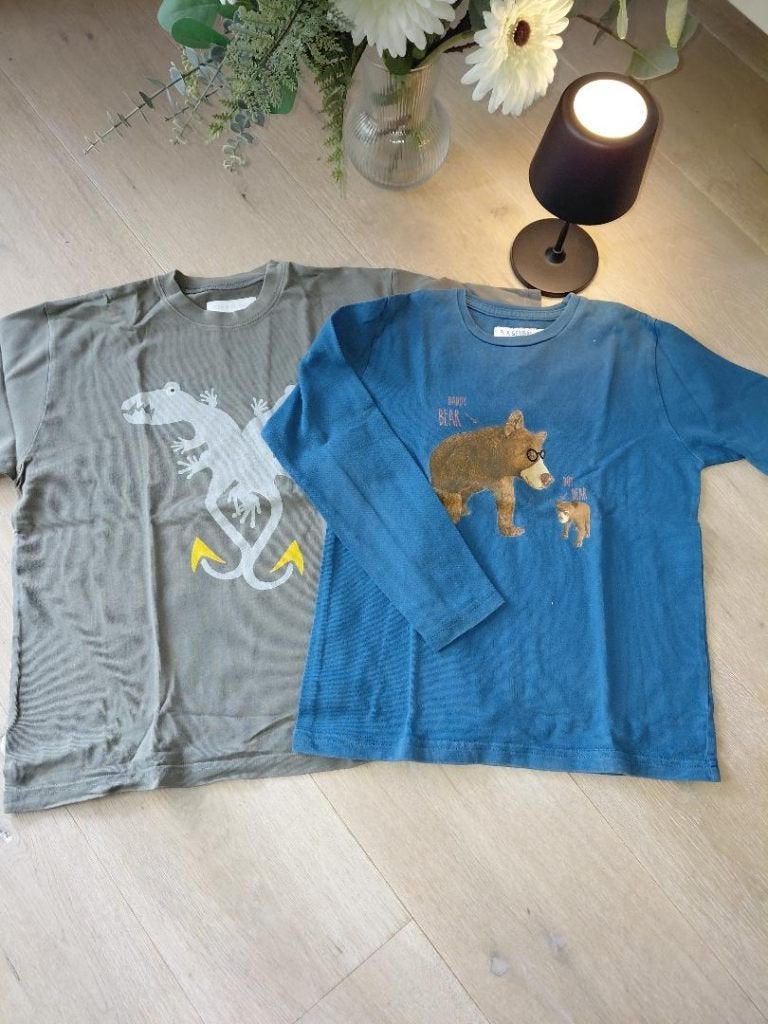 Maat 140 - Filou & Friends - set T-shirt + longsleeve, Ophalen of Verzenden, Zo goed als nieuw, Shirt of Longsleeve, Jongen