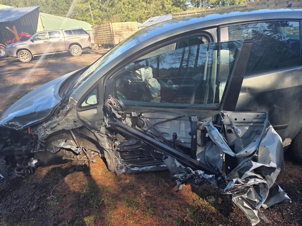 Voiture accidentée.