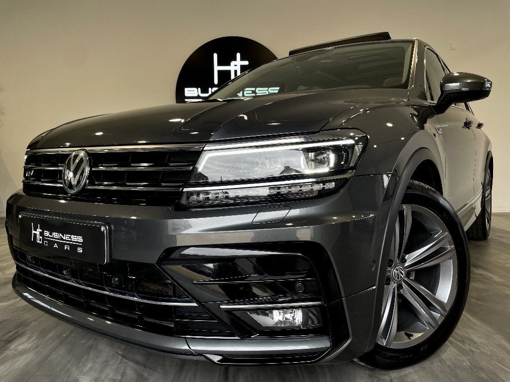 Volkswagen Tiguan 2.0 TDi R-LINE/ TOIT OUVRANT/ FULL LED, Autos, Cuir, Argent ou Gris, Achat, Entreprise