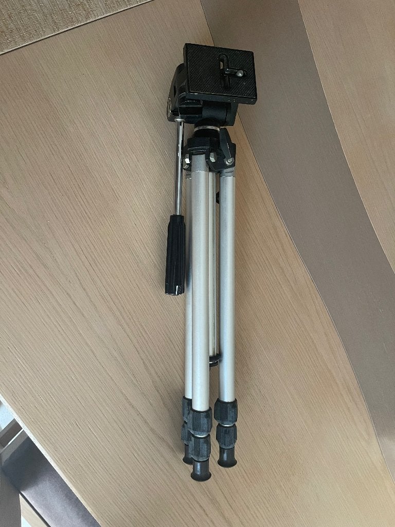 Trépied pour appareil photo - aluminium, TV, Hi-fi & Vidéo, Enlèvement ou Envoi, 125 cm ou moins, Autres marques, Stabilisation sur 3 axes