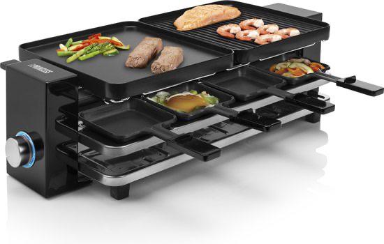 Neuf: Raclette Piano Black 8 pers, Electroménager, Appareils à gourmet, Enlèvement ou Envoi, Neuf