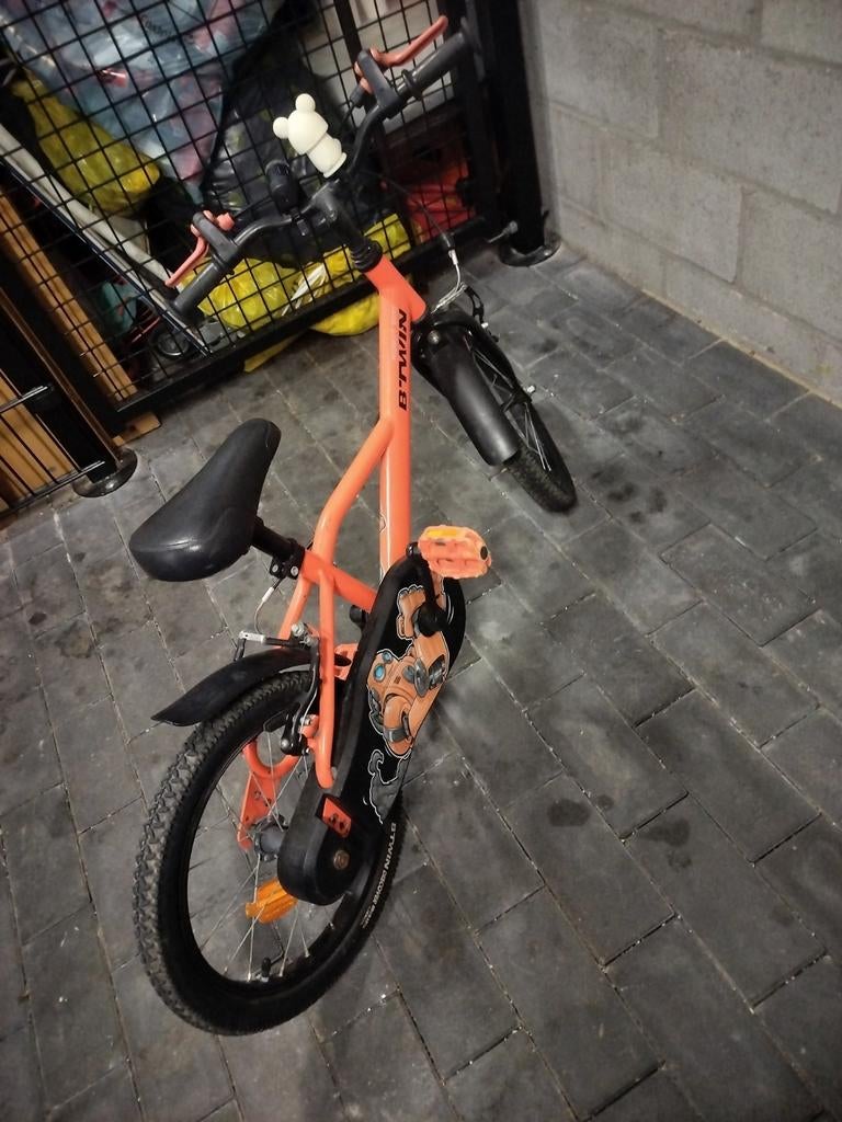 Kinderfiets, Ophalen