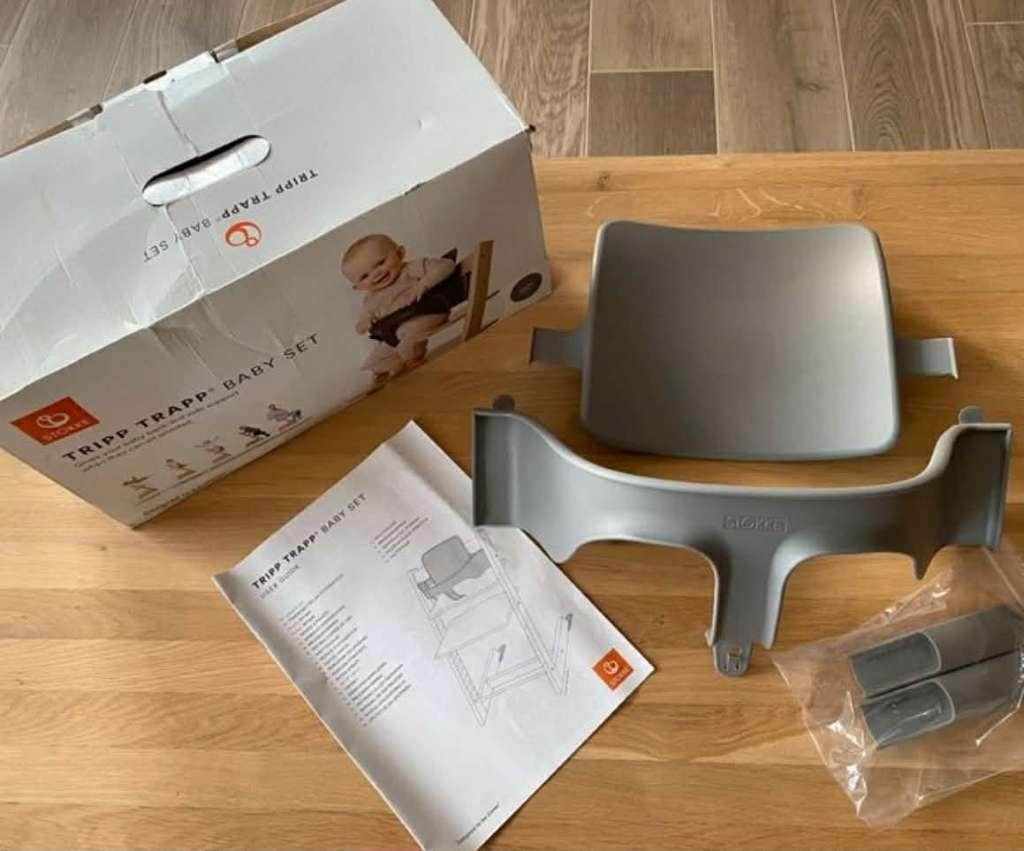 Babyset stokke tripp trapp neuf, Ophalen, Nieuw, Overige typen, Stoelverkleiner