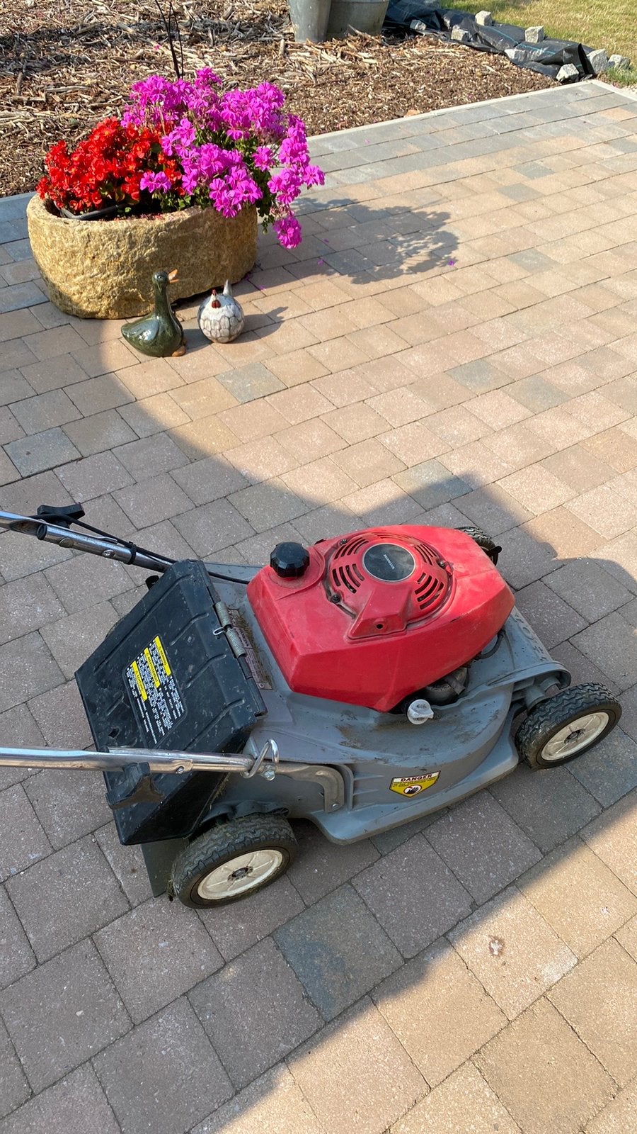 Grasmaaier honda voor onderdelen., Tuin en Terras, Grasmaaiers, Ophalen, Gebruikt