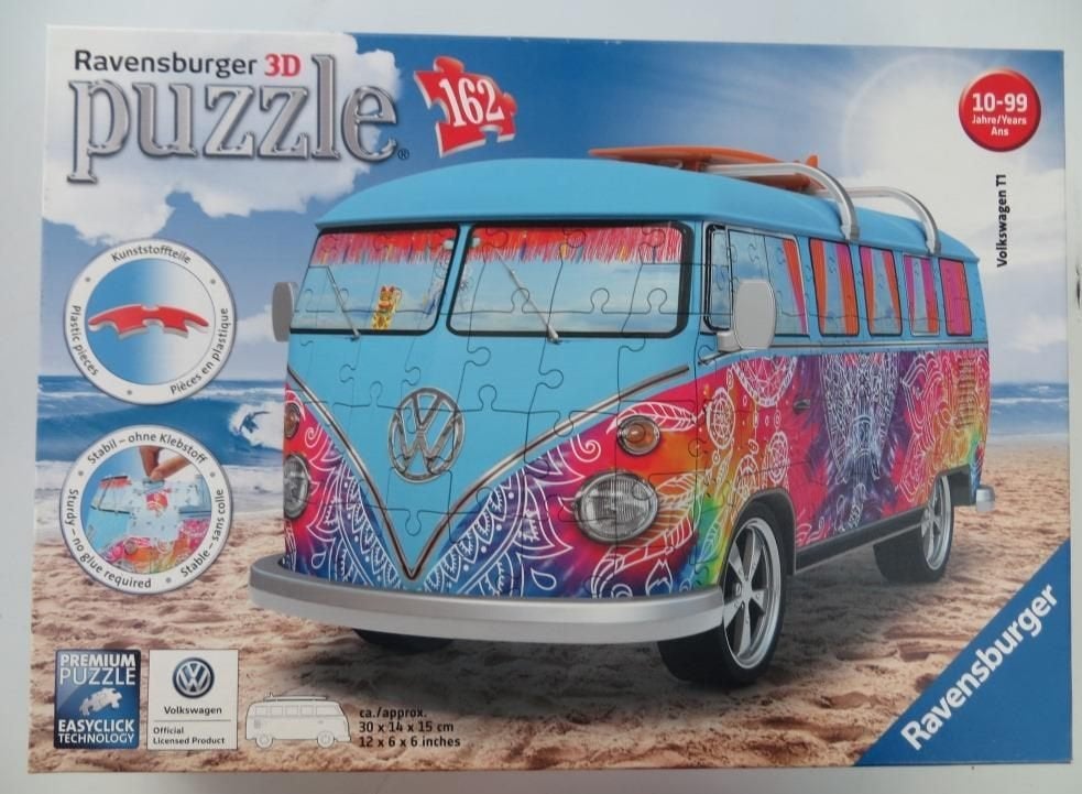 puzzel VW Ravensburger 3 D 162 stukjes, Ophalen of Verzenden, Minder dan 500 stukjes, Nieuw, Legpuzzel