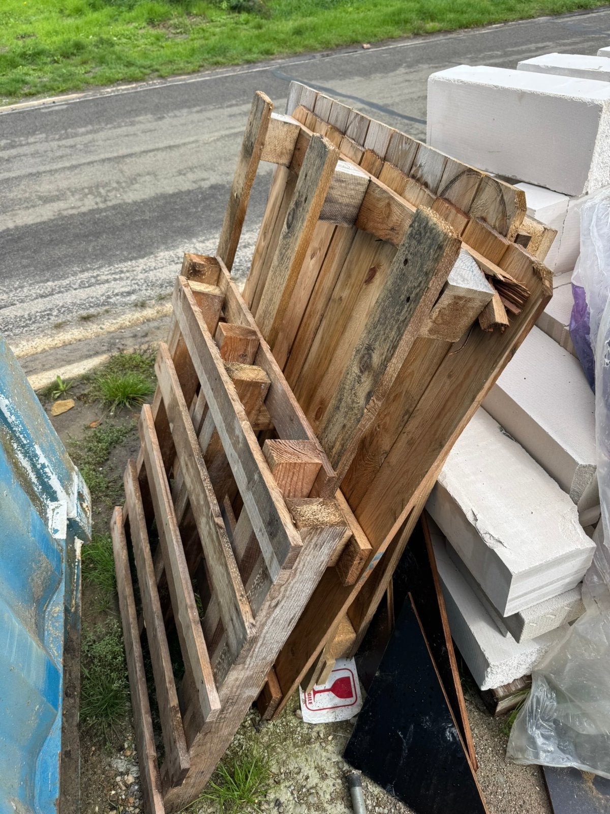 Houten planken gratis in Beringen, Doe-het-zelf en Bouw, Ophalen, Gebruikt