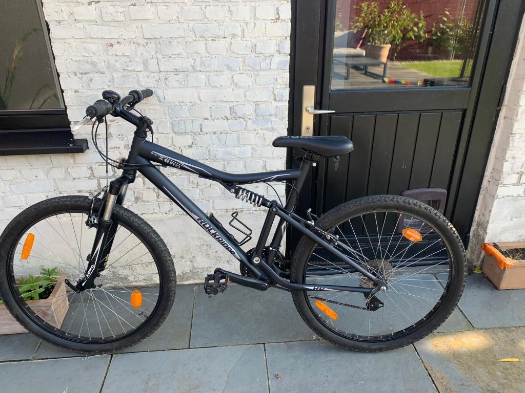 Rockrider six zero full suspension 26, Fietsen en Brommers, Ophalen, 24 inch of meer, Aluminium, Zo goed als nieuw