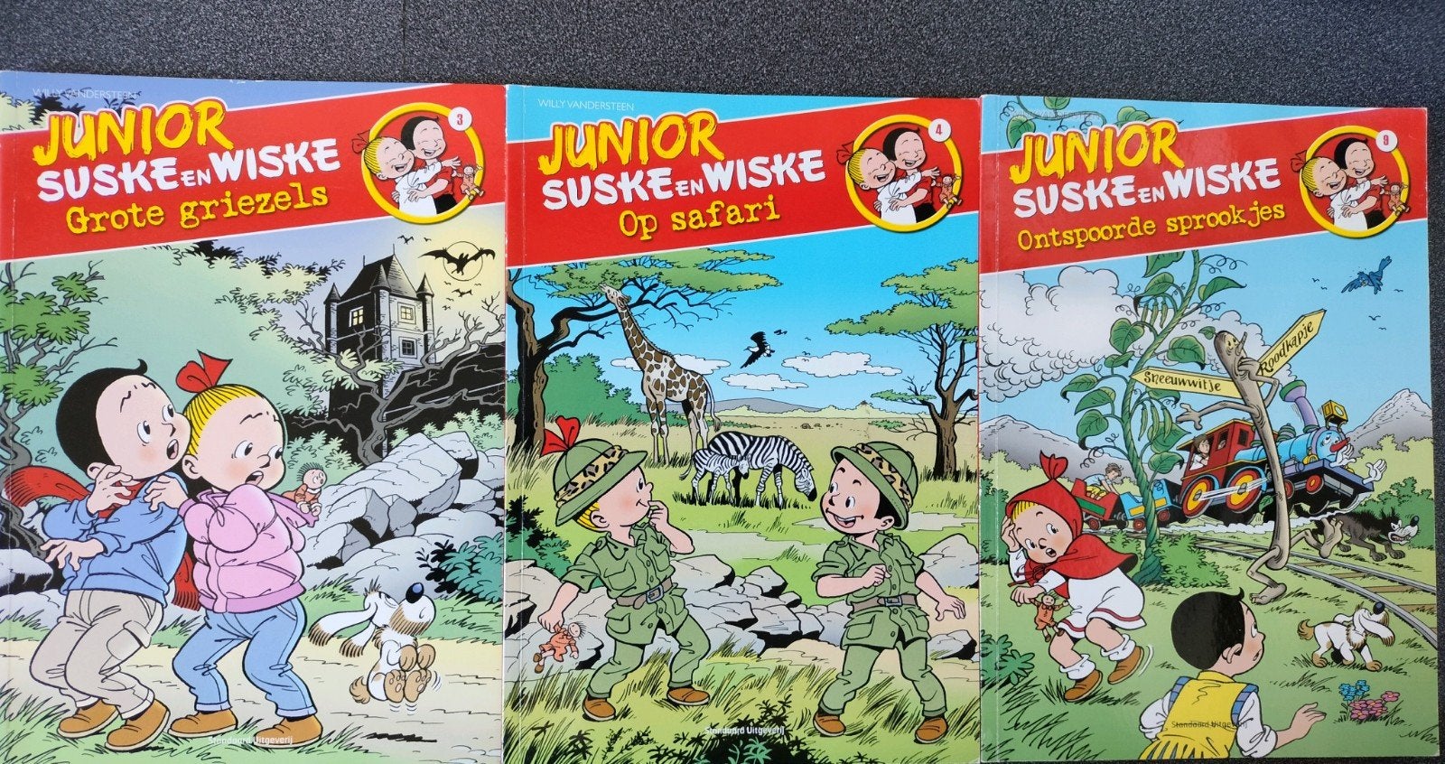 Junior Suske en Wiske : nrs 3; 4 en 8, Boeken, Ophalen of Verzenden