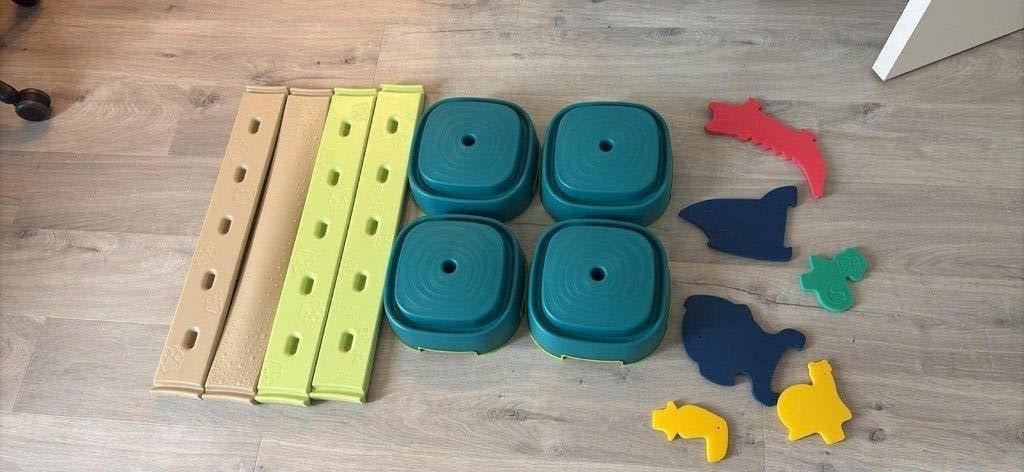 Domyos behendigheidsparcours kleutergym 2-6 jaar, Ophalen, Zo goed als nieuw, Bouwen