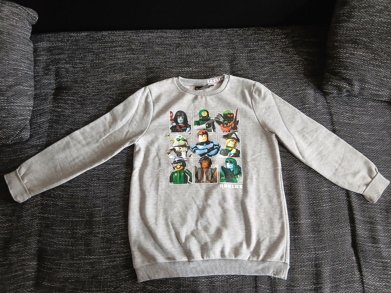 Trui roblox, Kinderen en Baby's, Kinderkleding | Maat 158, Ophalen, Trui of Vest, Zo goed als nieuw, Jongen