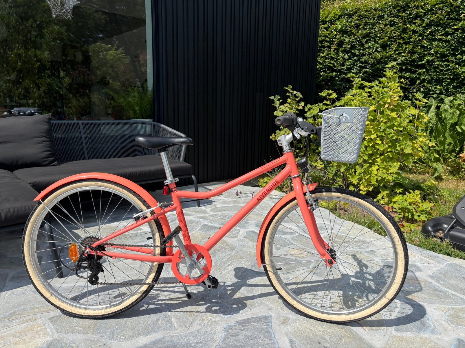 Meisjesfiets Riverside 500, Fietsen en Brommers, Ophalen, Velgrem, Versnellingen, Gebruikt