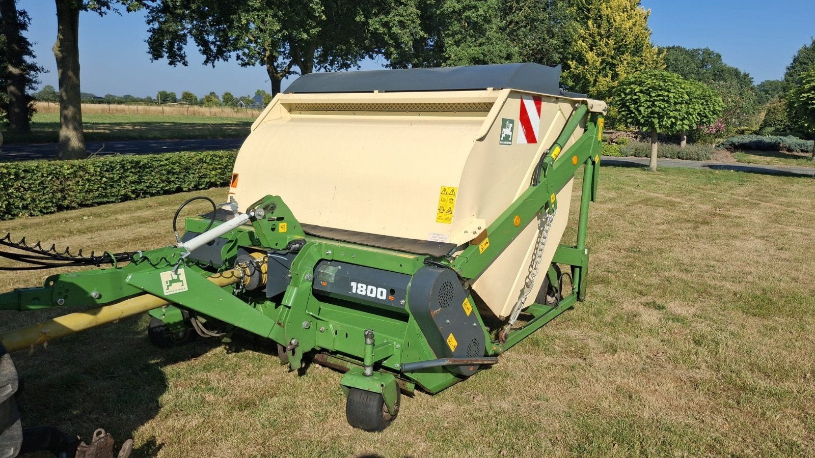 Tondeuse à fléaux Amazone GHS 1800 avec ramasseur, Jardin & Terrasse, Tondeuses à gazon, Enlèvement