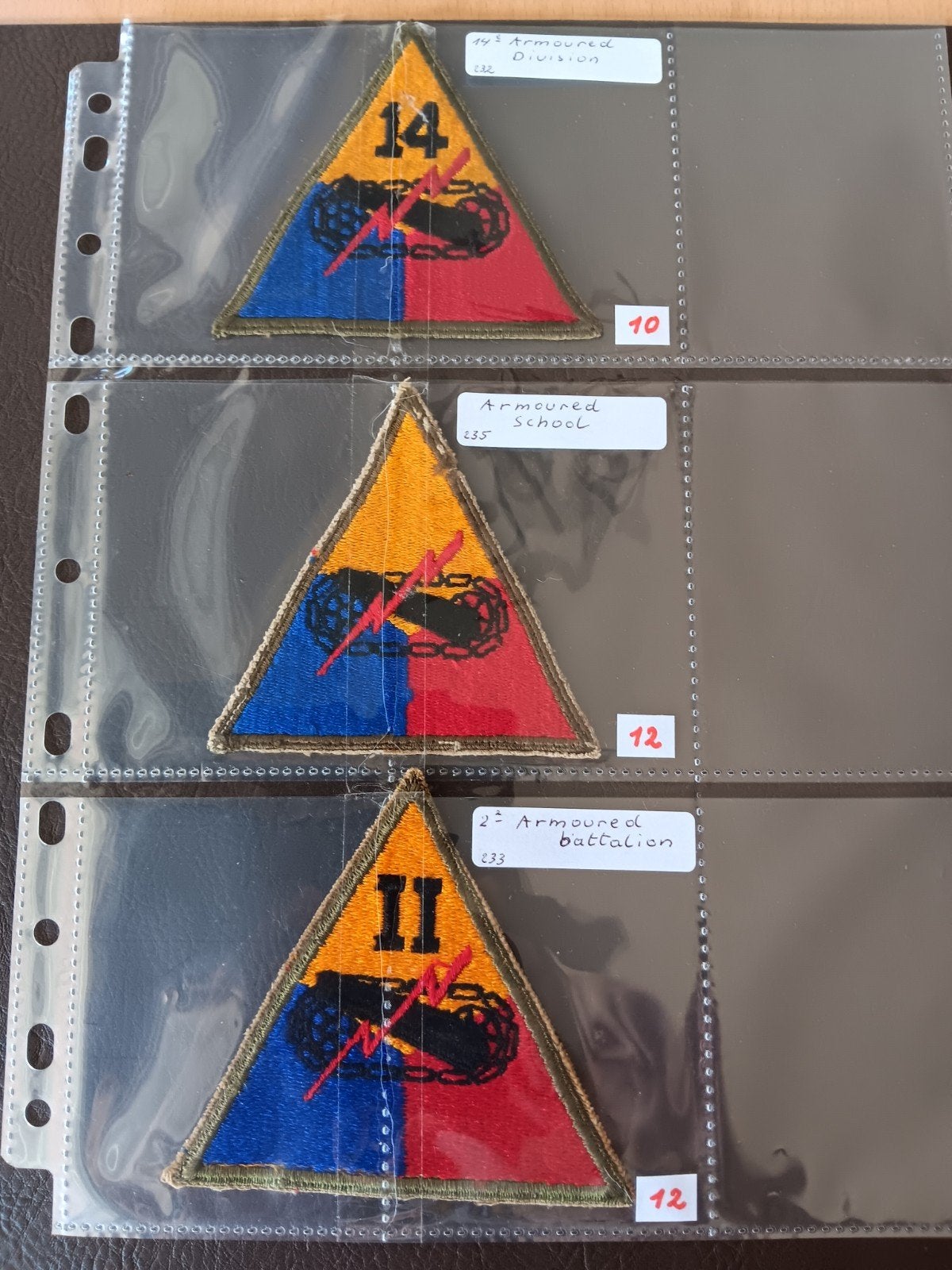 Us ww2 patches, Ophalen of Verzenden