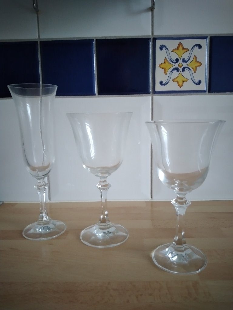 halfkristalglas, Ophalen, Nieuw, Glas