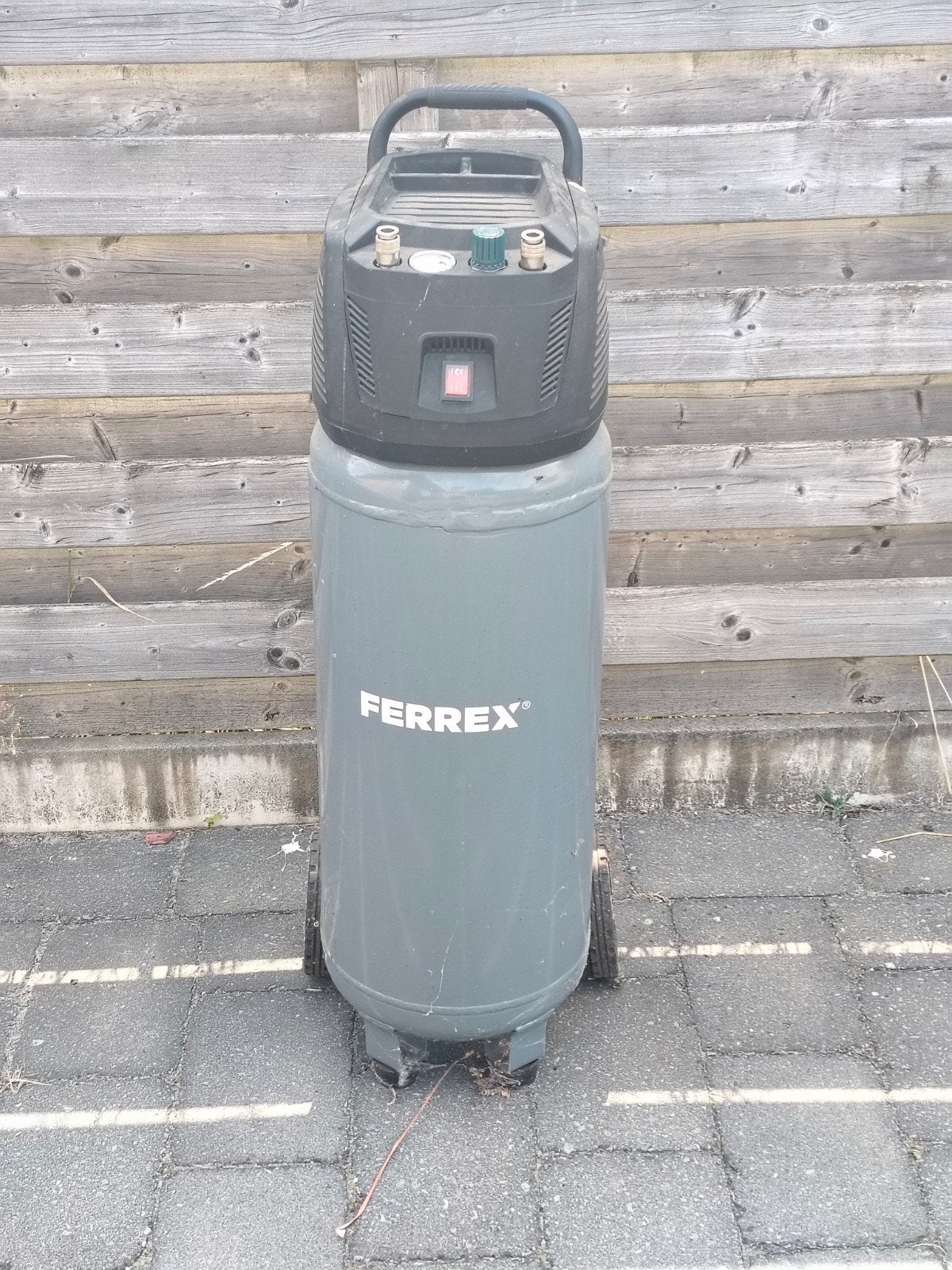 Compressor 50L, Ophalen